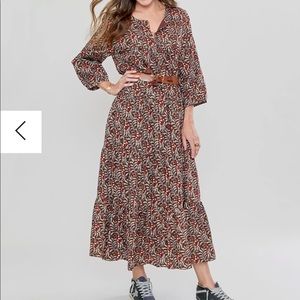 Pink Chicken Indira maxi dress, Sz M